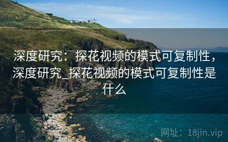 深度研究：探花视频的模式可复制性，深度研究_探花视频的模式可复制性是什么